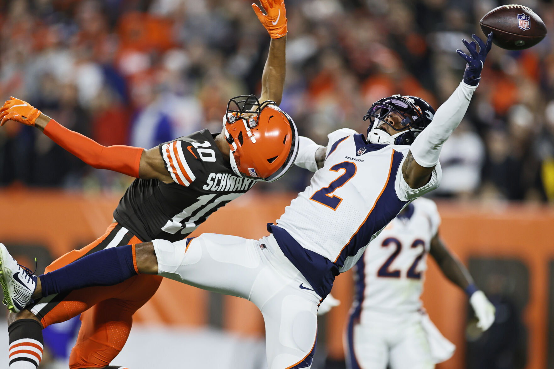 APTOPIX Broncos Browns Football